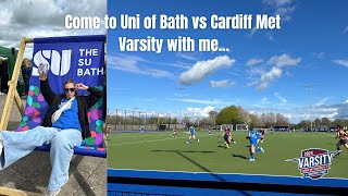 Come to Uni of Bath Varsity with me!