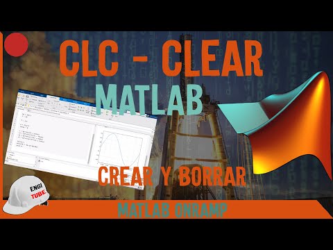 Crear variable en MATLAB clc clear 💻 MATLAB Onramp 🖥️ MATLAB Ingeniería