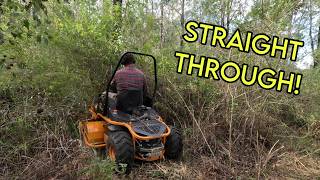 THE YAK vs THE JUNGLE AS 1040 Yak AWD Flail Mower Takes on DENSE SCRUB
