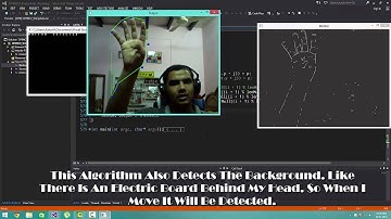 Hand Contour Detection-Opencv