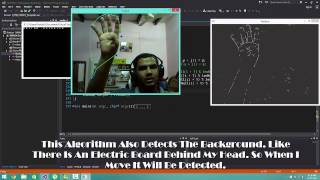 Hand Contour Detection-Opencv