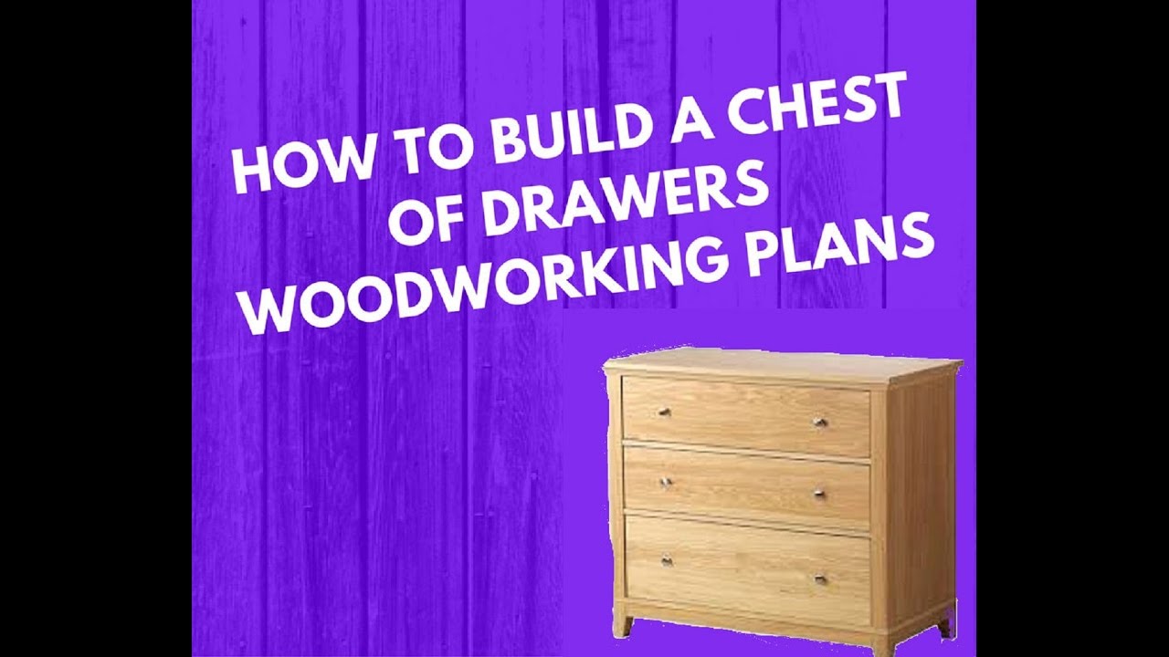 How to Build a Chest of Drawers From Scratch - Easy Drawer 