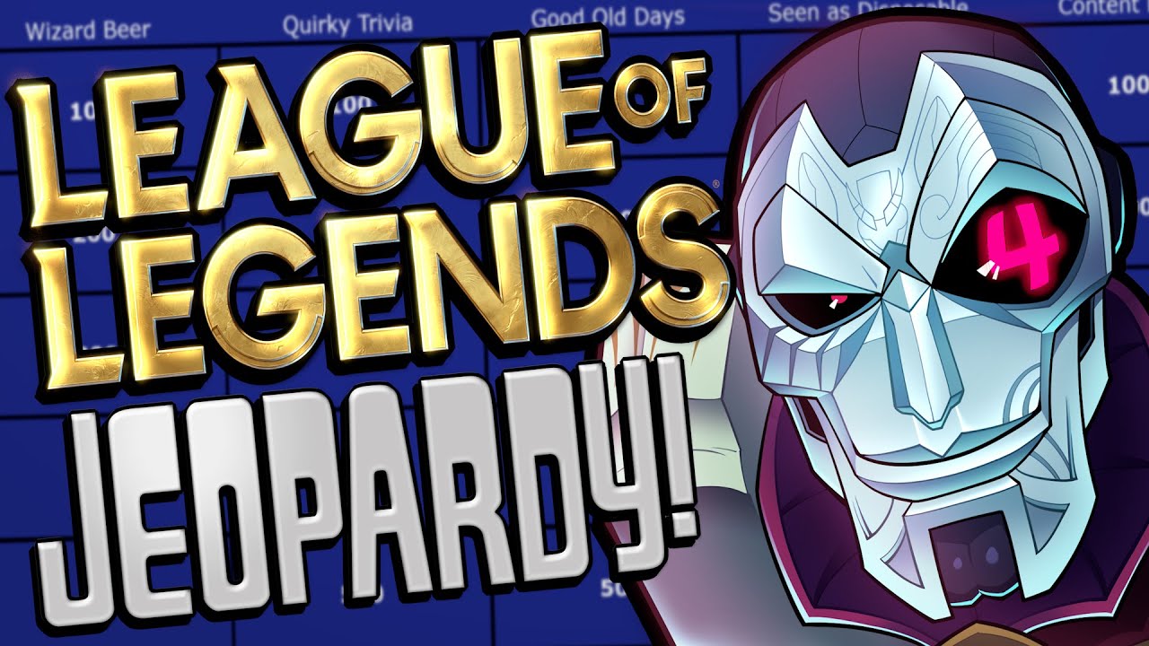 ⁣League of Legends JEOPARDY but all the Questions are Rigged