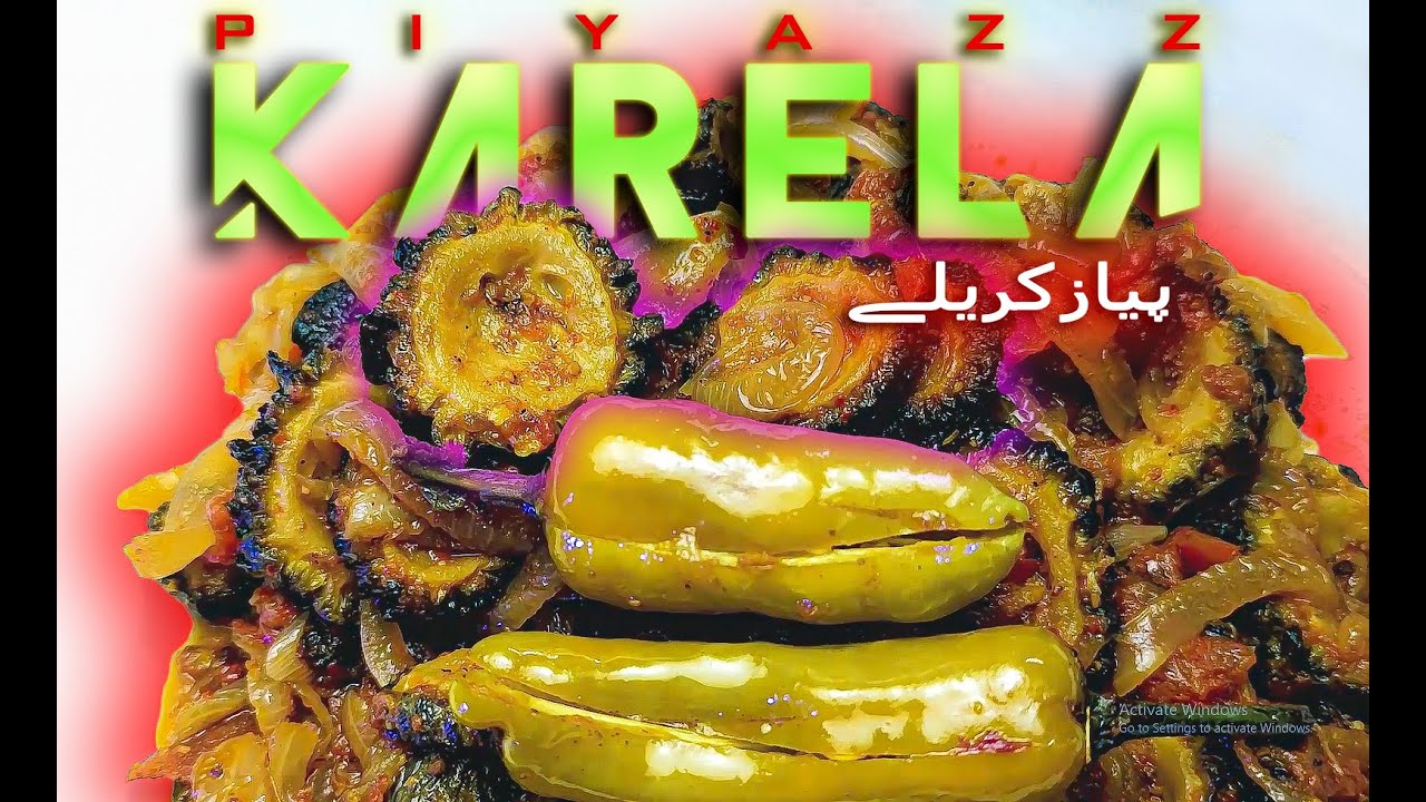 Karela Pyaz Recipe 10 Minutes Recipe Crispy Karela Fry Sabzi recipe