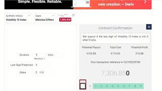 MAKE $1000 TRADING DIGIT DIFFER IN 10MIN WITH 5 TRADES