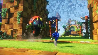 Sonic Frontiers Green hill cyberspace!|Sonic Generations