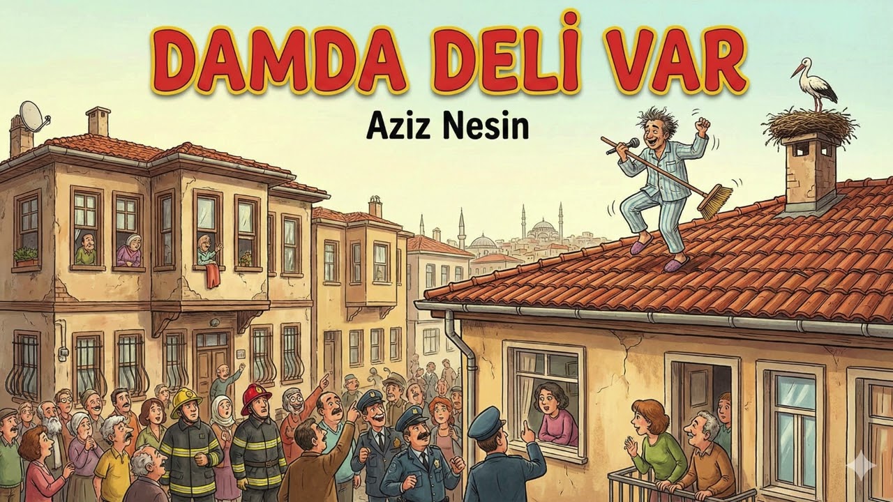 DAMDA DELİ VAR - Aziz Nesin | Toplumsal Cinnetin ve Bürokratik Absürtlüğün İronik Aynası