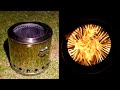 Campfire Stove AllStar Stove Fire Pit Review - Secondary Combustion Wood Pellet Burning Stove