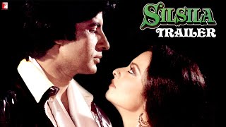 Silsila |  Trailer | Amitabh Bachchan, Sanjeev Kumar, Shashi Kapoor, Jaya Bachchan, Rekha