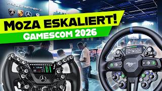 Moza Racing Eskaliert Auf Der Gamescom 2026 Mercedes, Porsche, Motogp Mehr