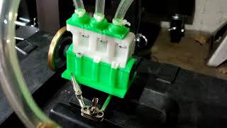 3d printed 3 cylinder air engine