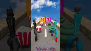 New Build a Queen Superman vs Batman Epic Challenge! - Funny Animation