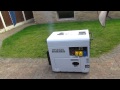 Hyundai DHY8000SELR 'Silenced' Long Run Diesel Generator ATS Backup Part 1 Hyundai DHY8000SELR 'Silenced' Long Run Diesel Generator ATS Backup Part 1