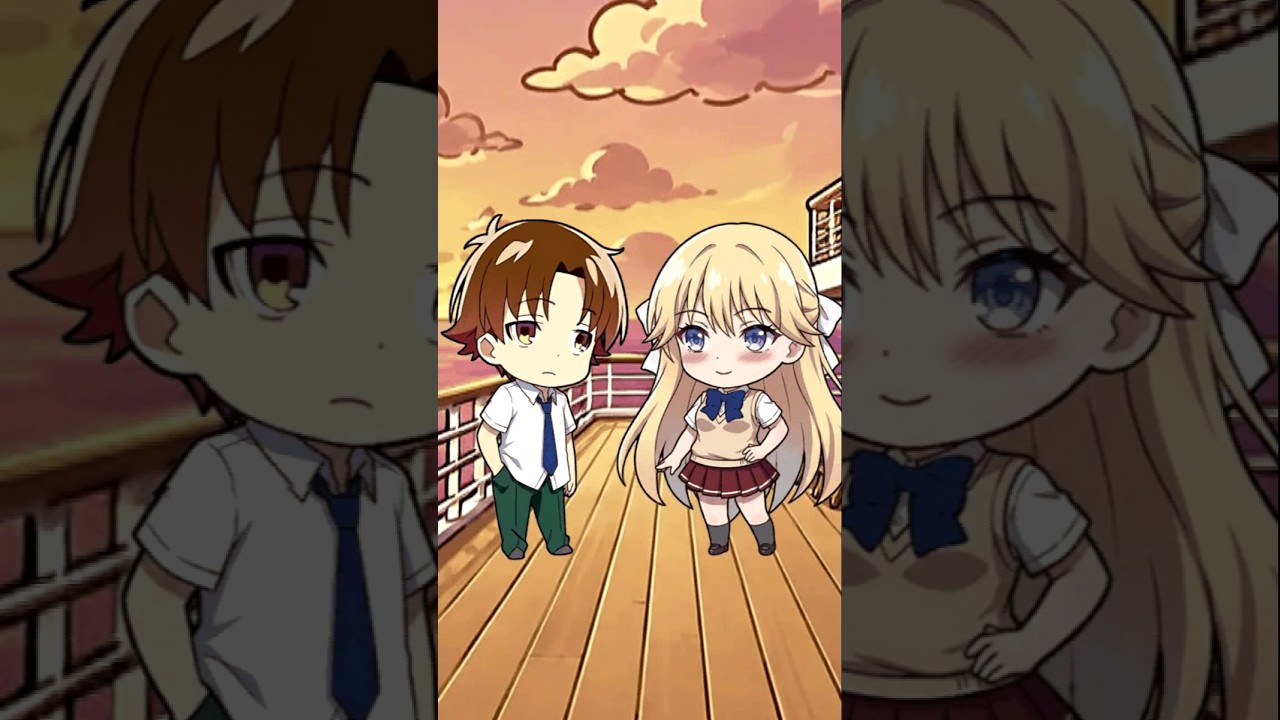 Ayanokoji & Nanase - I Love You | Classroom of the Elite | Anime Characters React to Each Other