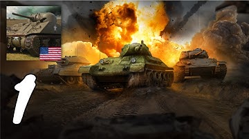 Grand Tanks: WW2 Tank Games Gameplay Walkthrough #1 (Android, IOS)