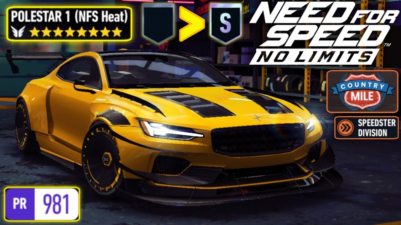[Need For Speed: No Limits] Country Mile with Polestar 1 (NFS: Heat)