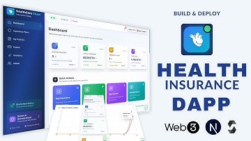 Build & Deploy a Blockchain Health Insurance DApp | Solidity, Next.js, Tailwind CSS – Web3.0 Project