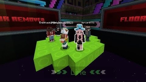 ♡ Playing Block Party ♡ NEW GAME! hive minecraft