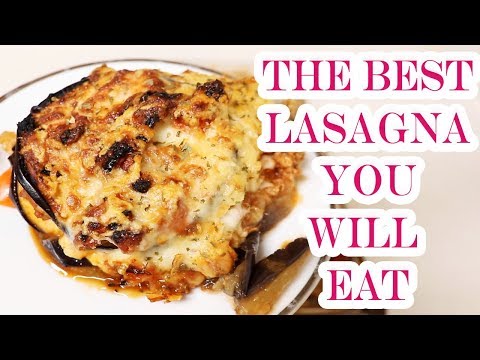 HOW TO MAKE EGGPLANT & TURKEY LASAGNA