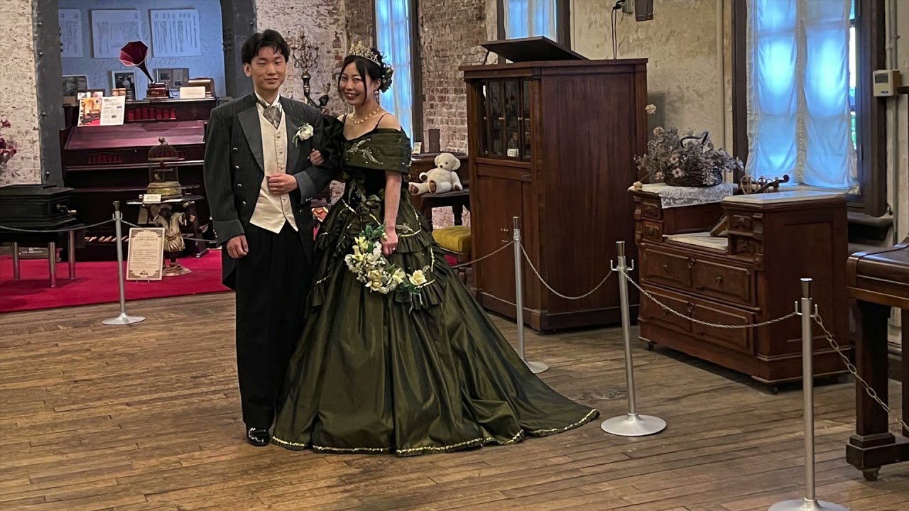 新婚旅行 北海道函館で 憧れのドレス体験 フォト Youtube