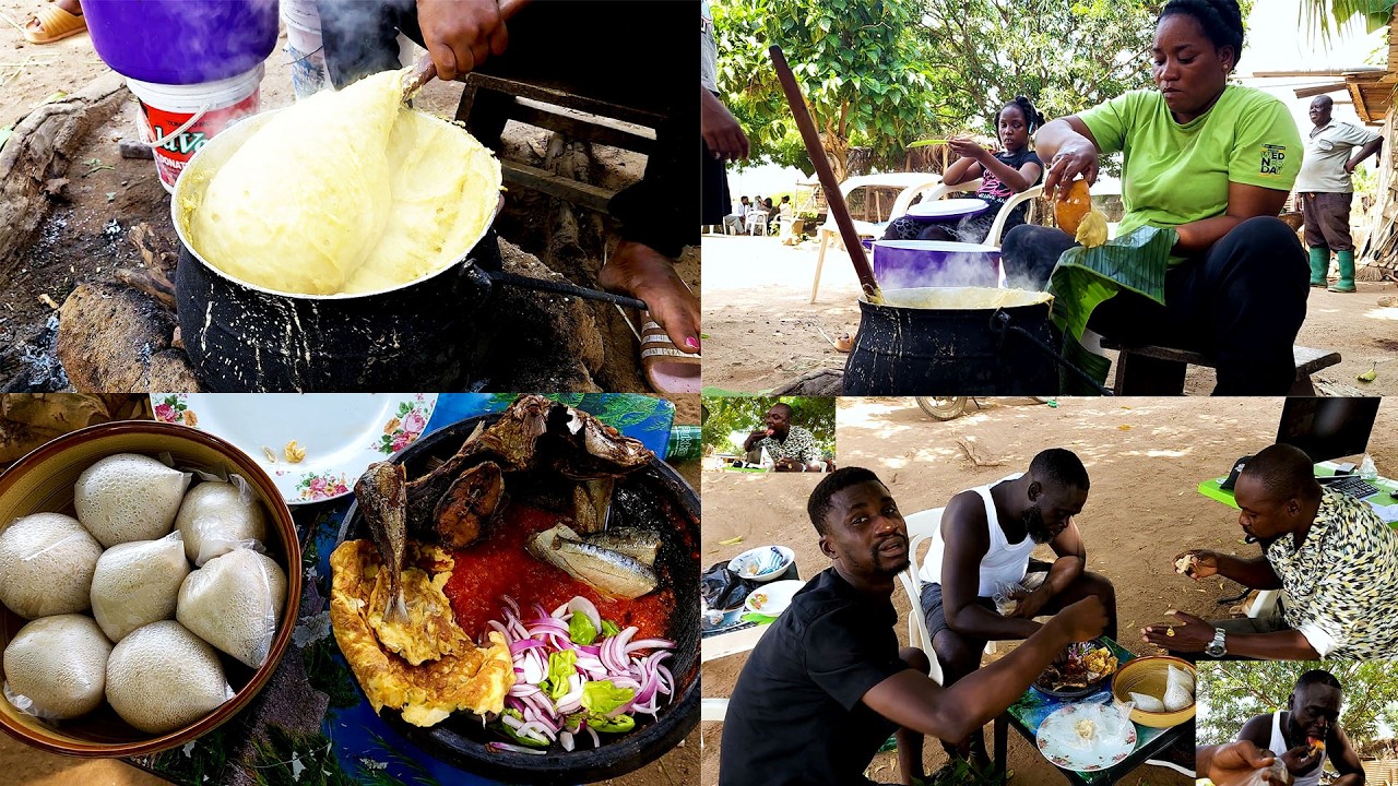 Banku & Hot Pepe the Village Way | Authentic Preparation, Real Ingredients