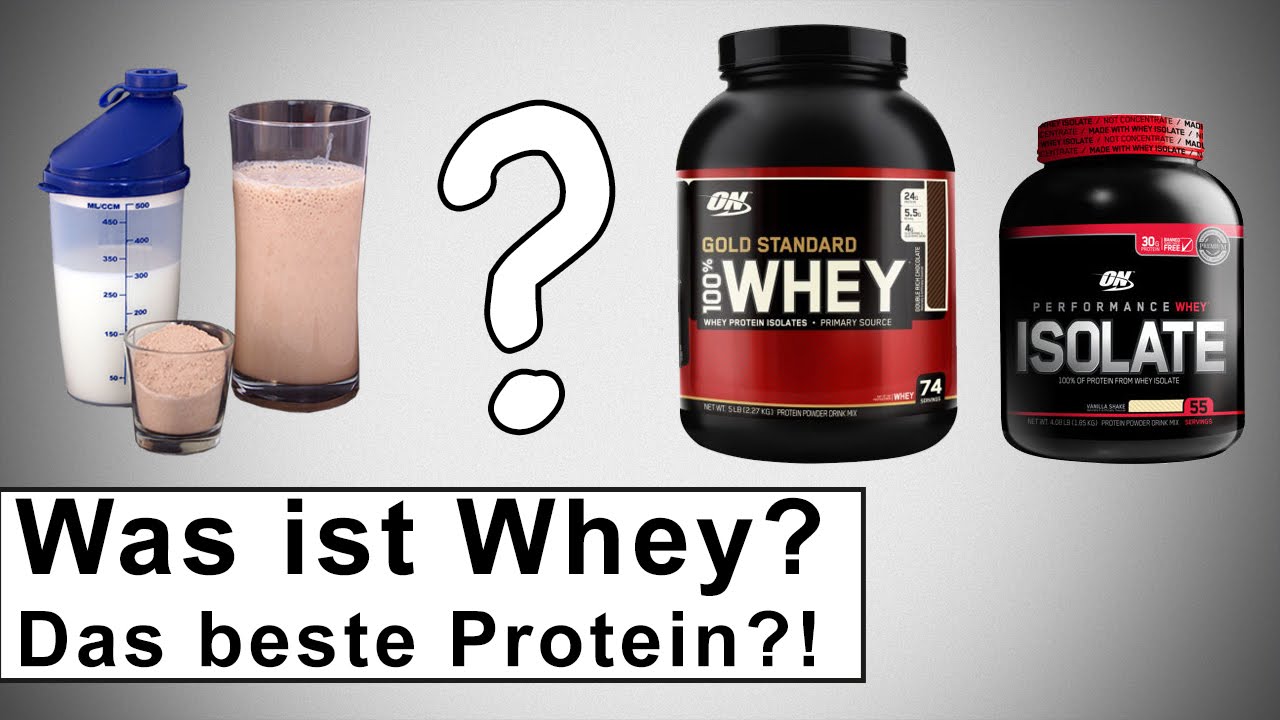 Was ist Whey Protein? Wie wichtig ist es für den Muskelaufbau? - YouTube