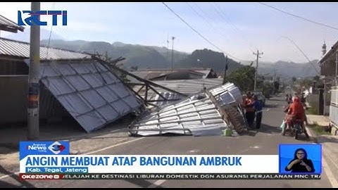 Puluhan Rumah Warga di Tegal, Jateng Rusak Akibat Puting Beliung - SIS 21/10