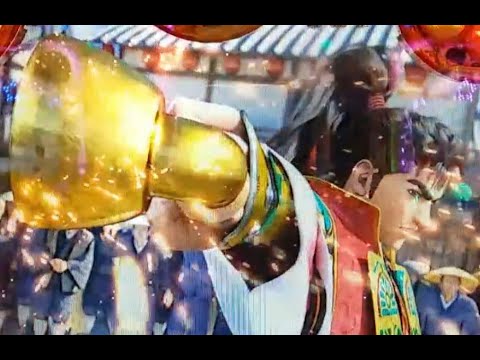 HK23【CR真・花の慶次2 2017年モデル】赤保留　キセル予告　金前田慶次参る　ガッカリハズレ