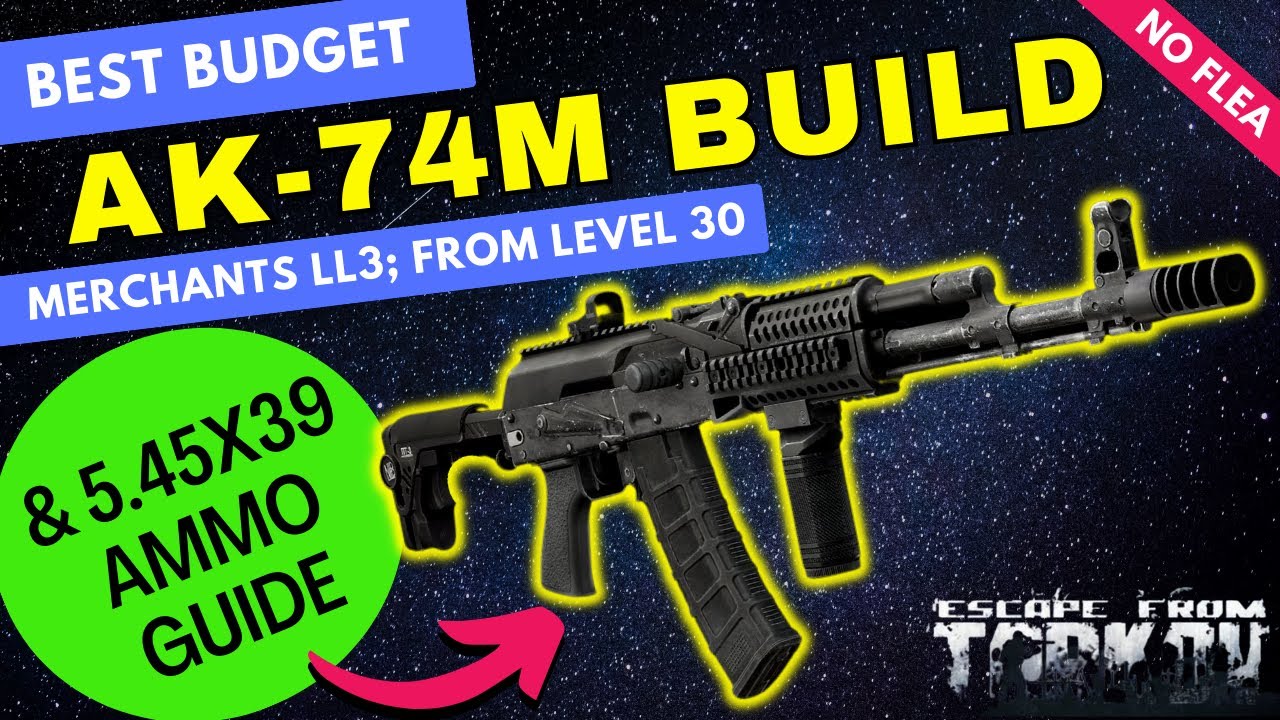 Build Available BEST Budget AK-74M Build available from level 30 - Traders Loyalty ...