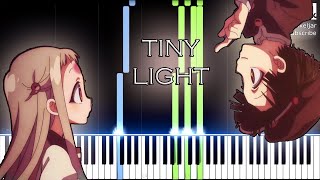 Jibaku Shounen Hanako-Kun ED - Tiny Light (Piano + Sheets) // Synthesia