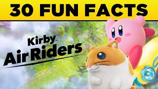 Kirby Air Riders SECRETS and FUN-FACTS