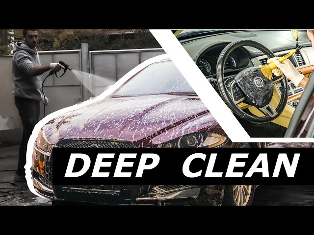 Interior & Exterior Deep Cleaning This Jaguar XF - Car Detailing 