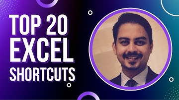 Top 20 Excel Shortcuts within 10 minutes