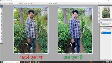 Photo Editing Kese Kare Like DSLR in Photoshop Cs3 - DSLR Background Photo Editing | Photoshop