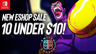 New Nintendo ESHOP Sale Live Now! 10 Under $10! Nintendo Switch Deals