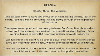 Dracula - Chapter 3