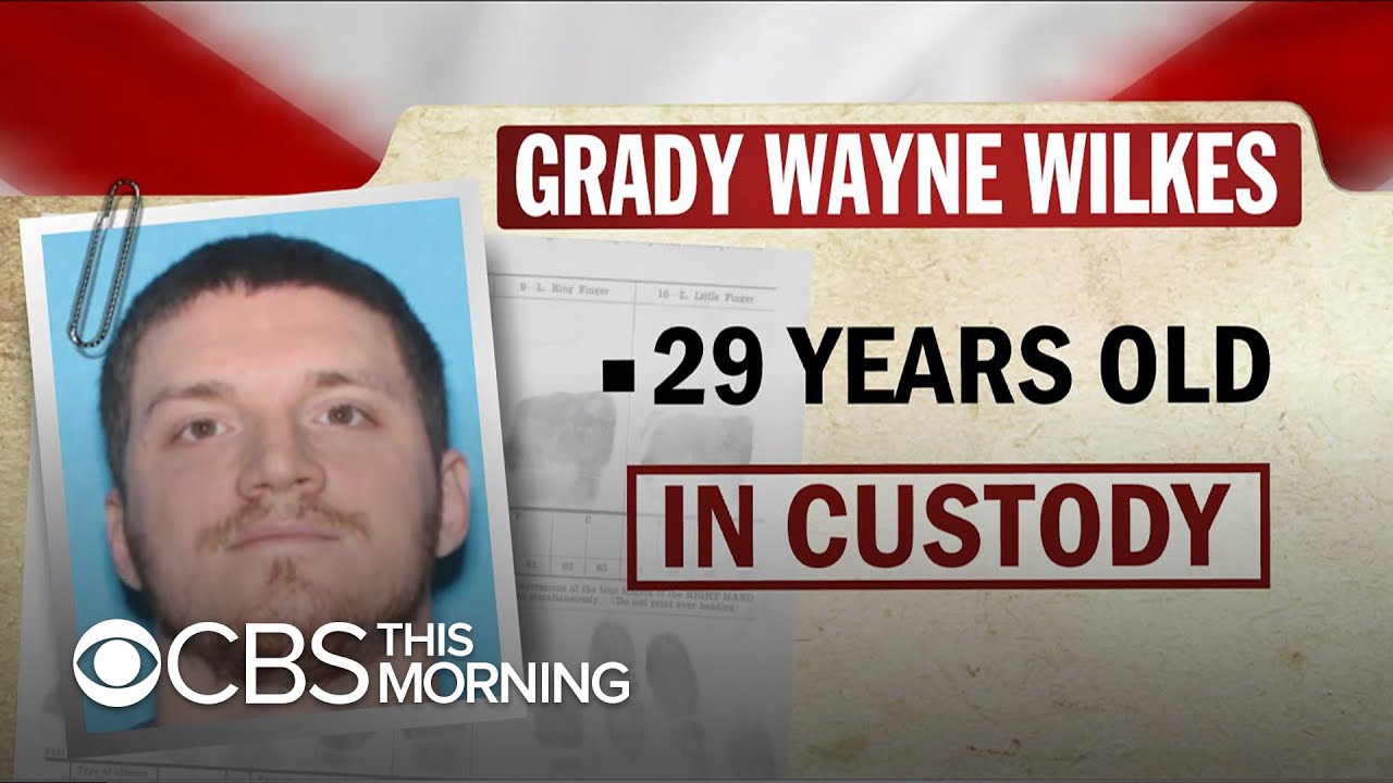 Suspect in custody in deadly shooting on Alabama police officers - YouTube