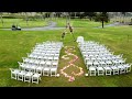 Morgan Run Resort, Drone Shots for Wedding Ceremony