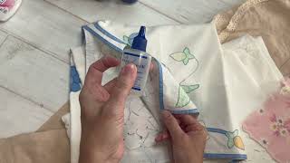 How I Remove Stains and Fix the Vintage Linens I Buy