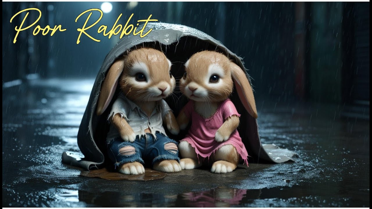 Poor Rabbit Real Poor Rabbits Rescued by Kindness In 2024 🔥#cat #cute #catlover #rabbit ...