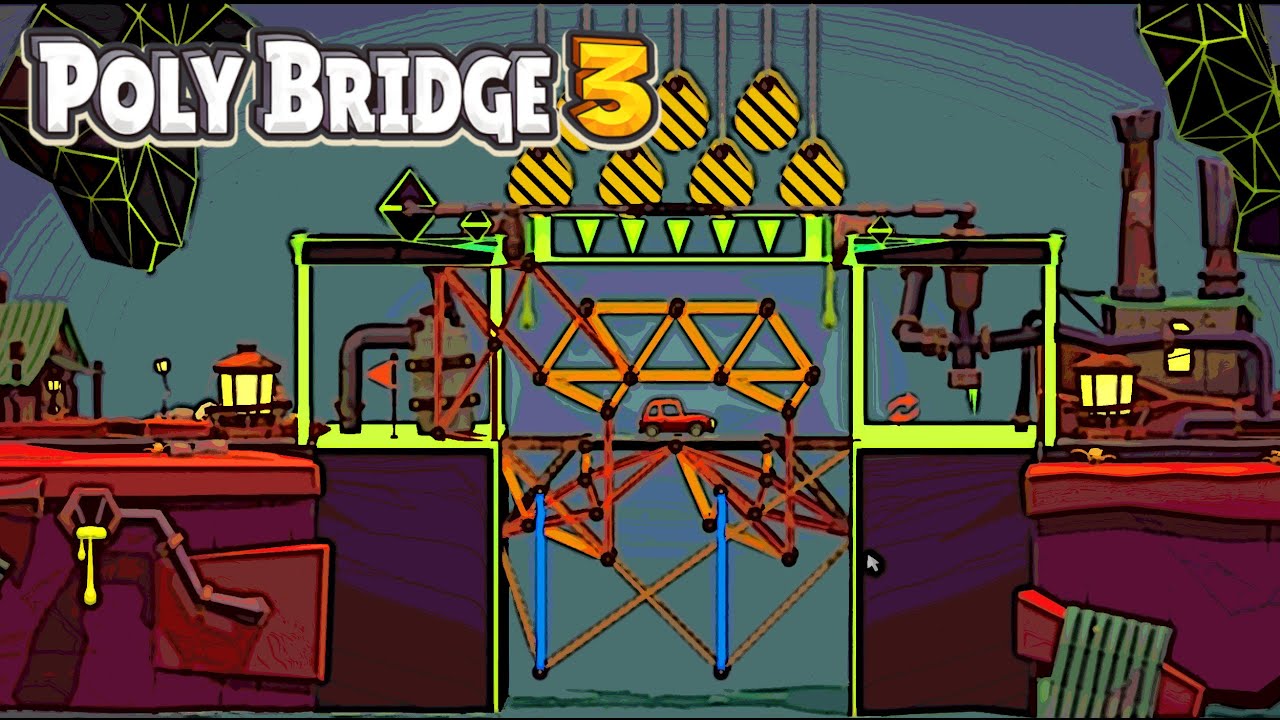 Poly Bridge 3 - Workshop - Ich mag die doofe Idee