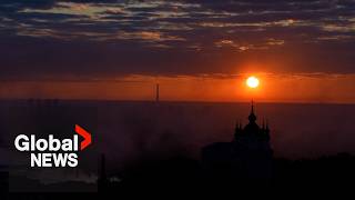 Russia uses Oreshnik missile on Kyiv in one of the largest bombardments of the Ukraine war