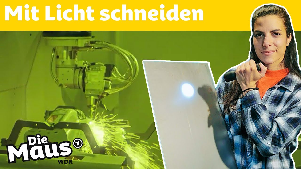 So schneiden Laser Metall | DieMaus | WDR