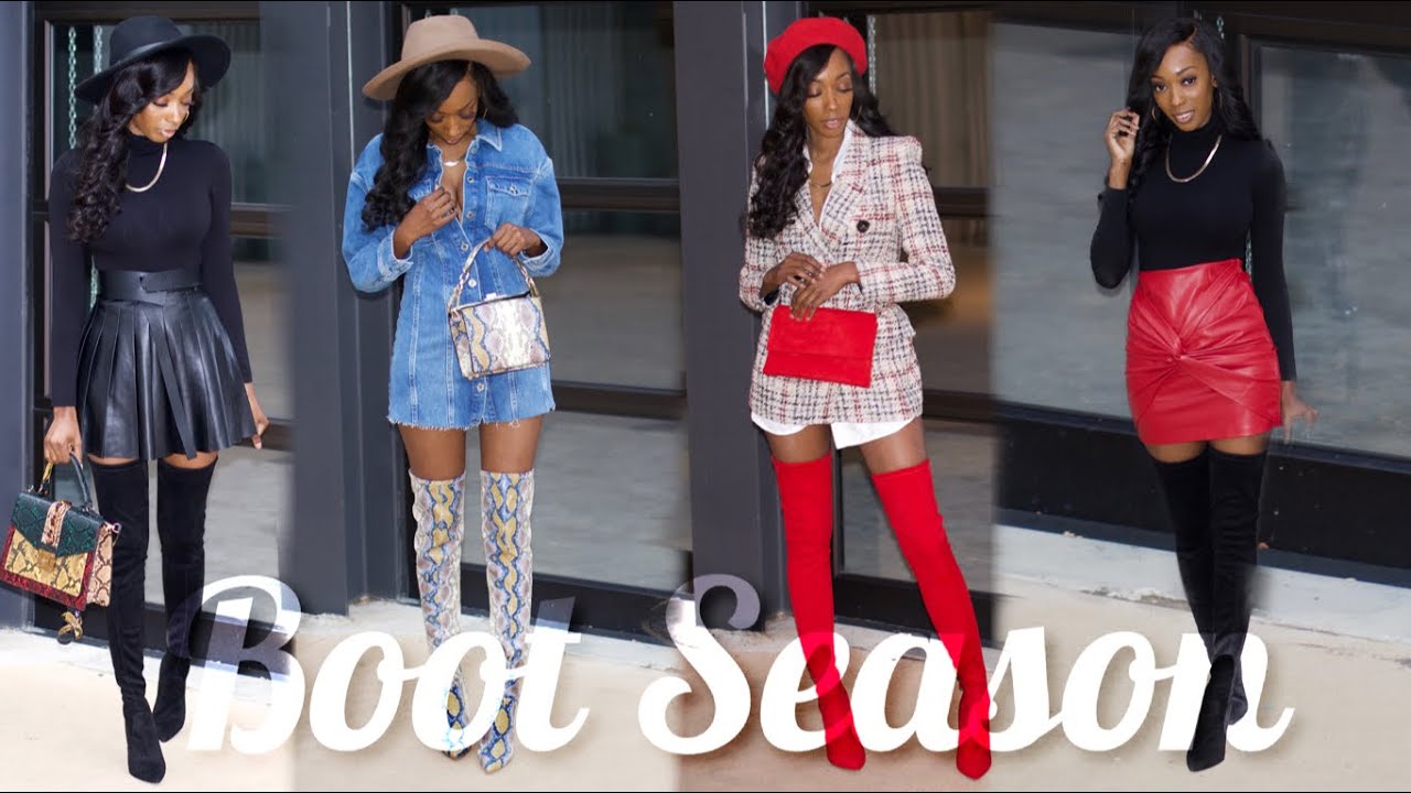 15 Thigh-High-Boot Outfits We're Re-Creating