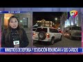 Renuncian ministros del Presidente Paz, Defensa y Educación abandonan gabinete tras 33 días de movil
