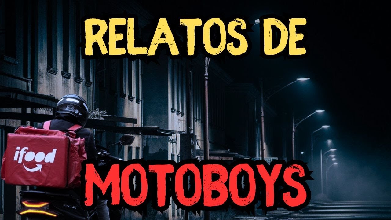 3 RELATOS SOBRENATURAIS DE MOTOBOYS - História de terror