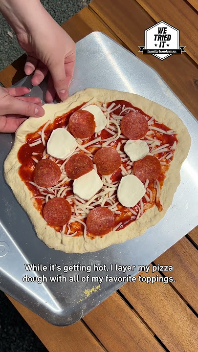 An outdoor pizza oven is the ultimate upgrade to a backyard oasis.