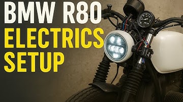 BMW R80rt Custom bobber Build motogadget m-unit install