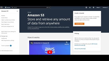 How to create bucket on Amazon S3 (Storage) and upload objects(files in it) and access it via EC2.