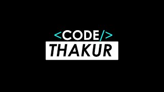 Intro to Code Thakur screenshot 1